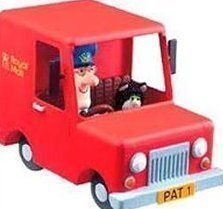 Postman Pat Friction Van with Removable Figures