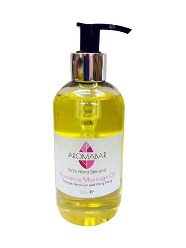 Romance Massage Oil 250ml with Orange, Geranium and Ylang Ylang Essential Oils — image 1