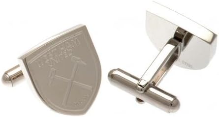 Official Football Team Gift West Ham United F.c. Stainless Steel Cufflinks