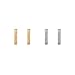 Simple Chic Gold and Silver Bar Earrings Fashion Jewelry