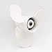POLASTORM Aluminum Alloy Outboard Propeller 9 1/4x9 3/4 Pitch for Yamaha 9.9-15hp