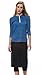 Undercover Waterwear Women’s High Waisted Swim Skirt with Attached Leggings- UPF 50+ Cover Up Swim Skirt with Capris Inserted