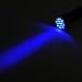 LEDwholesalers 395nm UV Ultra-Violet 21-LED Blacklight Flashlight, 7305UV395