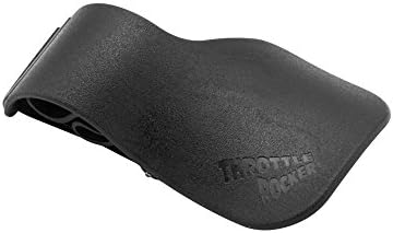 Orange Cycle Parts Black Hook &amp; Loop Right Side Cruise Assist for Motorcycle By Throttle Rocker TR II-R