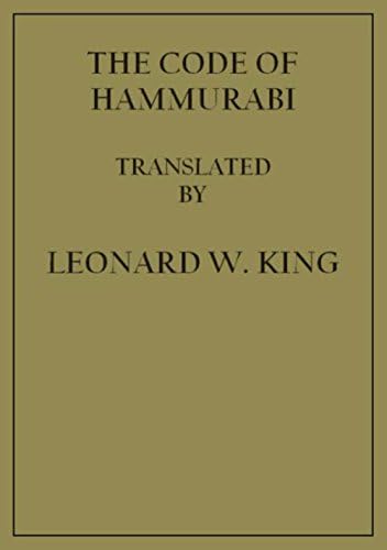 The Code of Hammurabi
