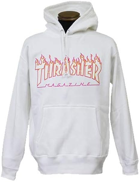 thrasher magazine pink hoodie