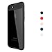 iPhone 7/8 Case, Premium Hybrid Protective Clear Bumper Case Scratch Resistant Transparent Slim Shock Absorbing Cover for Apple iPhone 7/8 (4.7'')(2016) - Black