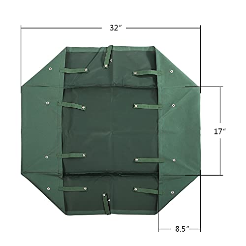 Yardsam Liner for Lawn Utility Wagon, Heavy Duty Garden Carts Tarp