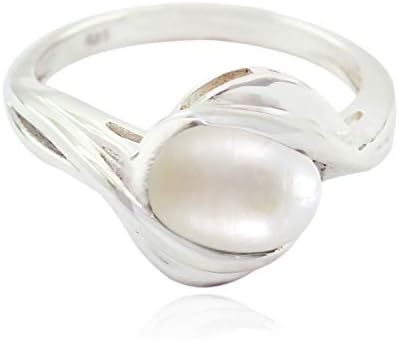 RGPL - Nice Gemstone Oval Cabochon Smoky Quartz ring - Sterling Silver Brown Smoky Quartz Nice Gemstone Ring - home & living gift for fathers day ring UK sz I-Y