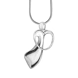 Loving Family Sterling Silver Mother's Loving Embrace Birthstone Charm Pendant