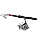 Alomejor Fishing Rod Ultralight Casting Hard Telescopic Spinning Fishing Pole and Reel Combo Fishing Gear with Line (1.65M)thumb 1
