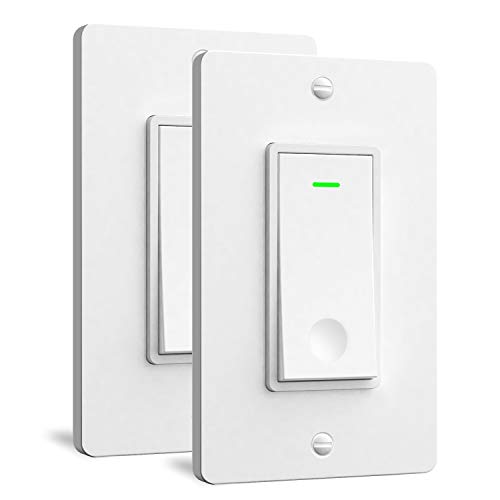 Single Pole Smart Light Switch Aoycocr in Wall WiFi Light Switch