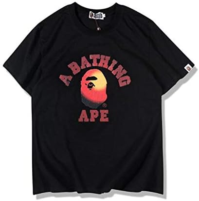 Wupi Bape Summer Fashion Pattern Printed Short Sleeve T Shirt for Men/Women