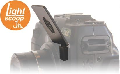 The LIGHTSCOOP Junior for Compact Cameras Like The Canon Powershot G10, G12, G15, G16, S100, S110, SX50 HS, SX260 HS, A530, Nikon Coolpix P340, P310, P530, P600, 7100, P7800 and Most Compact Digital Cameras with a Built-In Flash