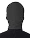 JustinCostume Adult Open Mouth Zentai Hoods Halloween Head Mask Costumes Black