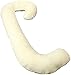 Leachco Organicsmart Snoogle Chic Total Body Pillow - Ivory