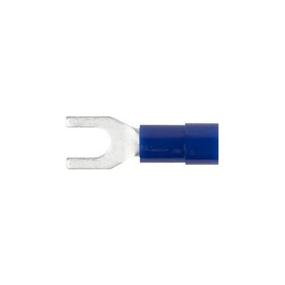 Wiha WIH-43963 43963-Terminal Cable Plano Forma de horquilla aislado ref. C040D015025, Black