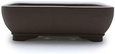 Bonsai Tree Pot Unglazed Rectangle Shape (6)