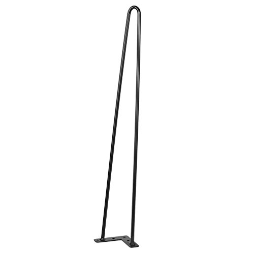 Hairpin Table Legs 28" Heavy Duty Hairpin Legs, (Set for 4 ) Heavy Duty Table Legs (Black)