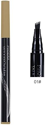 WEIHUIMEI Brow Pen with Brush Long-Lasting Waterproof Eyebrow Tattoo Automatic Matte Eyebrow Pencil