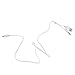 WASABI MANGO 3.5mm Aux Audio Charger USB Cable Cord Adapter for iHome IHM60 IHM61 IHM59 Mini Speaker (White)