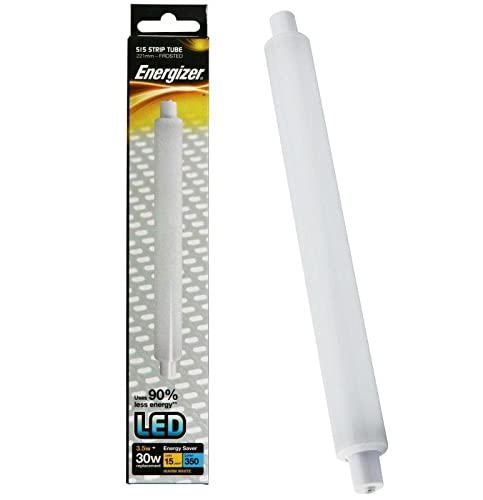 Energizer LED Strip Energy Saving Lightbulb, Warm White, S15s, 3.5 W (221mm) (5.5W (284mm) - x2)