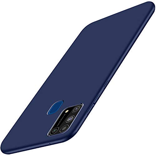 TheGiftKart Protective Sleek Samsung Galaxy M31 Back Cover Case | Soft Silicon Rubberised Matte Cover | Camera Protectio