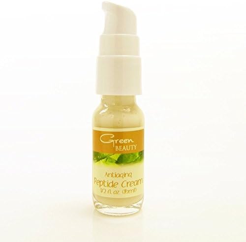 Natural Peptide Serum for the face, under-eye serum, peptide moisturizer for aging skin. Argireline cream hydrates, tightens and nourishes with sea kelp and micro-algae extract from Green Beauty.