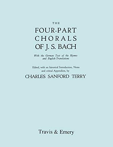 389 Chorales for SATB Voices with German text: Johann Sebastian