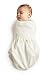 Ergobaby Swaddler 2 Pack - 100% Cotton Baby Swaddle Blanket - Green/Natural - Small/Medium