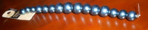 Bead Landing Pearls Graduated Navy Bead Strand