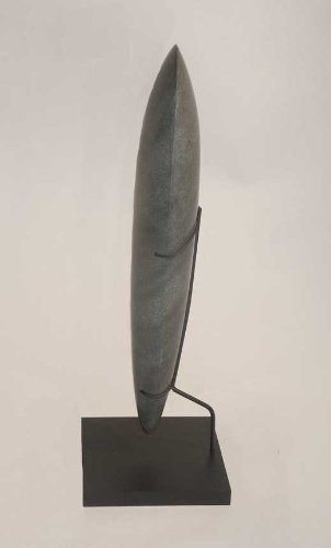 Easels by Amron Dagger, Knife, Pre Columbian Celt, Figurine Artifact Display Stand, Holder, TA2-84B, 8" H - Thumbnail 2