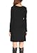MOLERANI Women's Long Sleeve Casual Loose T-Shirt Dress Black Small