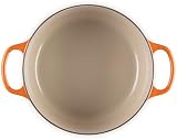 Le Creuset Signature Cast Iron Round Casserole 24 cm Volcanic 4.2 L view 3