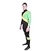 Bodysocks Jamaican Bobsleigh Cool Running's Fancy Dress Costume (All Sizes)
