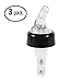 Automatic Pour Spouts Measured Bottle Pourer, Pack of 3, 1 oz (30 mL) Quick Shot Spirit Measure Pourer Drinks Wine Cocktail Dispenser Home Tools,White