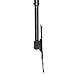 Mount Factory Universal Tilt and Swivel Ceiling TV Mount Bracket with Adjustable Pole Height fits most 26