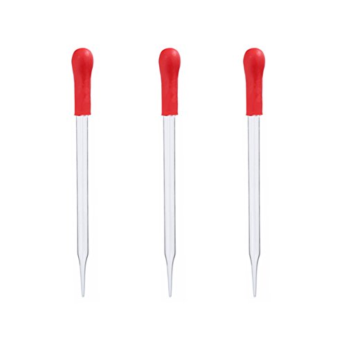 50ml Beaker 50ml Flask and 10ml Cylinder Small Glass Measuring Set with 3 X 10CM Dropper, 1 X 10CM Stir Bar and 1 X Cylinder Brush Pack of 8 with Gifts Avalible - Thumbnail 7