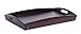 BirdRock Home Bamboo Bed Tray | Wooden Curved Sides Breakfast Serving Tray with Folding Legs | Walnut