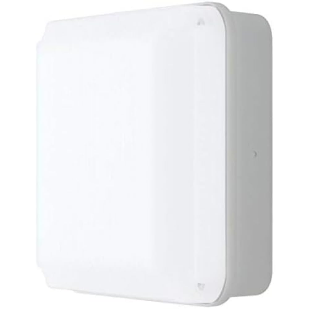 Luceco LED Mosi Outdoor Bulkhead Light with Emergency and Microwave Sensor, IP65 Rated, 280 mm, 12 Watts, 4000K Colour Temperature