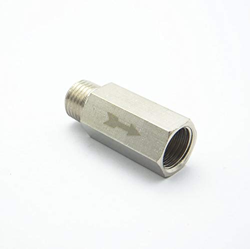 1/2" BSP Female Male Thread Brass One Way Non Return Check Valve Reflux Valve For Water Tank - View #5
