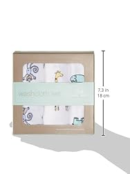 aden + anais washcloth Set 3 Pack, Jungle jam