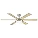 Westinghouse Lighting 7205100 Alloy II, Modern LED Ceiling Fan with Light, 52-inch, Brushed Nickel Opal Frosted Glass
