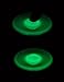 Spintoy Hand Spinner Fidget Toy,Pack of 2 (Black,Grey:Glow in the Dark it's Green)