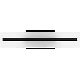 Generation Lighting 4454302-112 Dex Vanity, 2-Light 120 Total Watts, Midnight Black