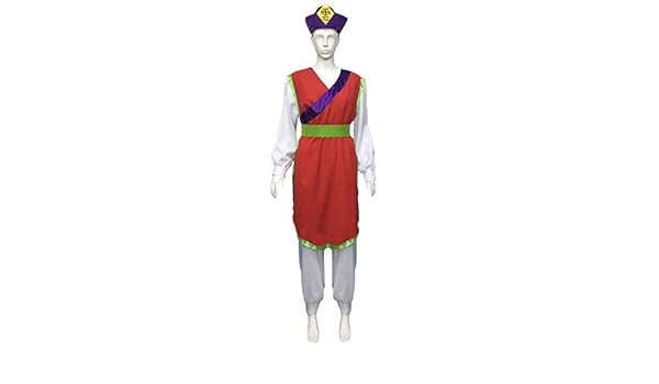 Amazon Com Adult Women S Yuyu Hakusho Genkai Costume Red Cosplay Costume Hc 419 Large Clothing