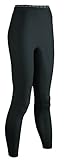 ColdPruf Women's Extreme Performance Dual Layer Bottom, Black, Small