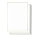 Gold Foil Border Stationery Paper with Envelopes (5 x 7 in, 50 Sheets)