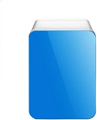 Ioouooi Mini friger for car camping, cosmetic refrigerator for student dormitory blue/12v 240v/AC DC (color : Blue)