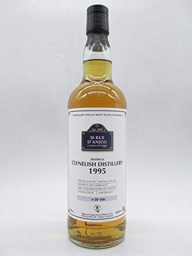 Amazon Co Jp クライヌリッシュ 24年 1995 リフィルバット Rue D Anjou ラ メゾン ド ウイスキー 58度 700ml 食品 飲料 お酒